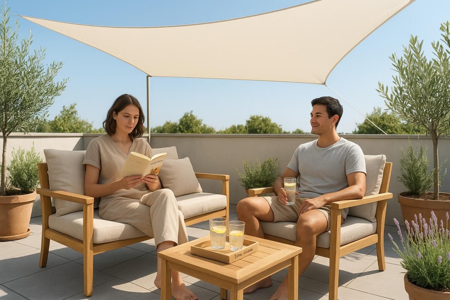 Vorteile der Installation eines 4x4m Sonnenschutzes für maximalen Schutz